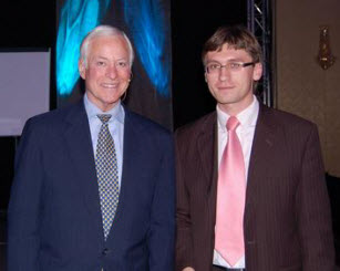 Brian Tracy i Mirosław Skwarek Brian Tracy i Mirosław Skwarek